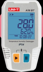 A56 BT Data logger, temperature, humidity, -40 to +85°C, Bluetooth