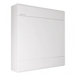 Rozdzielnica modułowa n/t (2x18) SRn-36/2B (N+PE) IP40 IK07 drzwi białe 1.188