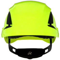3M X5514V-CE-4 SecureFit Hard Hat EN 420 EN 388 Neon green