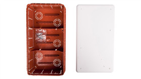 Puszka P/T 152Mm 294X 70Mm Ze Śrubami Biały 48 Range Gw48007