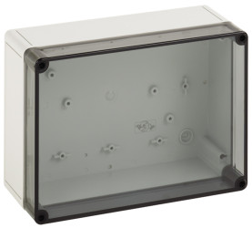 Obudowa Polistyren szerokość zew. 180 mm długość zew. 254 mm wys. zew. 111 mm Günther Spelsberg IP66 Szary