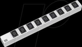 333.539 Power strip, 9 x C13, light grey