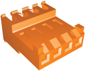 Złącze IDC 4-pinowe raster: 3.96mm Żeński Montaż na kablu TE Connectivity