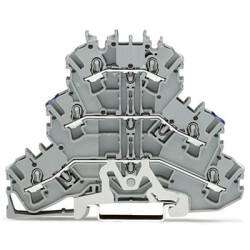 Wielorzędowa złączka szynowa WAGO poziomy: 3 14AWGWciskane TOPJOB S