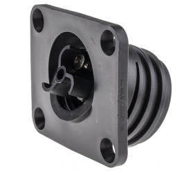 Złącze wielostykowe przemysłowe 3-pinowe Montaż na kołnierzu Gniazdo Bulgin