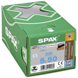 SPAX 0537000500503 Wood screw 5 mm 50 mm T-Star Plus Stainless steel A2