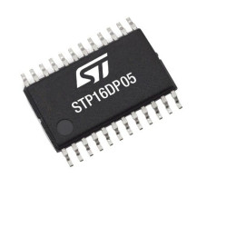 STP16DP05PTR Low-voltage 16-bit constant current LED sink driver with outputs error detection