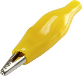 Zacisk krokodylowy TRU COMPONENTS 93038c32 1386731 Długość: 35 mm czarny 1 szt.