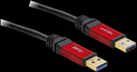 82744 Delock USB 3.0 A plug/plug 1 m premium cable