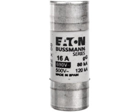 Wkładka bezpiecznikowa cylindryczna 22x58mm 16A gL/gG 690V C22G16