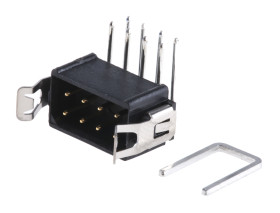 Wtyk PCB 8-pinowe raster: 2.0mm 2-rzędowe HARWIN Przewlekany 3.0A 120.0 V.