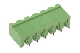 Klucz polaryzacyjny 6-pinowe raster: 5.0mm -rzędowe RS PRO Przepust Męski 15.0A 250.0 V.