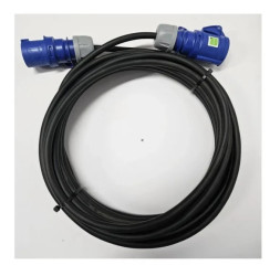 Przedłużacz Camping czarny Boot womo 3g2,5 5m