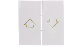 Simon 54 Klawisz Do Przycisku Żaluzjowego Szp1wm Biały Dkzp1w/11