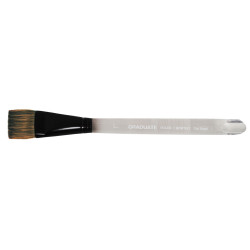 Daler Rowney Graduate Pony &amp; Synthetic Flat Wash Brush Size 1&quot;