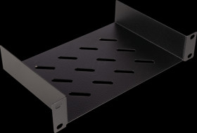 EZFS-10-1-15-B 10" shelf, 1 U, 150 mm, black
