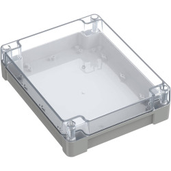 TRU COMPONENTS TC-13865196 Industrial enclosure PC light grey 240x191.3x61.7mm