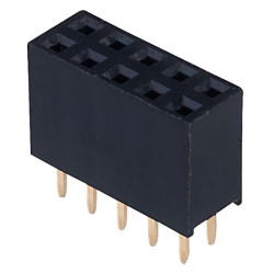 Oupiin 2044-2*05G00SB 5&#x2B;5 Straight Double Row Socket