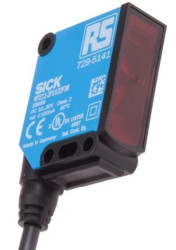 Czujniki fotoelektryczne Dyfuzyjny PNP w obudowie prostokątnej zakres 40 mm → 1 m IP67