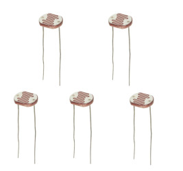 Opencircuit GL5537 LDR - Photosensitive resistors - 5 pcs