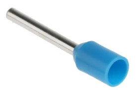 Końcówka kablowa zaciskana 0.75mm² długość 12mm Niebieski średnica 1.2mm Izolowane RS PRO