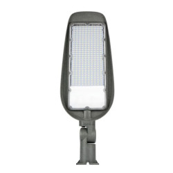 Lampa uliczna LED 200W 22000lm barwa zimna 90/130 stopni szara 6500K EC79911