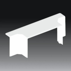 Pokrywa odgałęźna dla kanałów PK 130X65 D biała 8224_HB