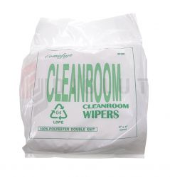Chusteczki ściereczki bezpyłowe poliestrowe Cleanroom 23x23cm 150 szt.