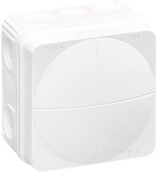 Wiska 10060622 Skrzynka przyłączeniowa (D x S x W) 76 x 76 x 51 mm biały IP66 1 szt.
