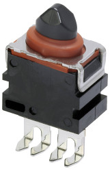 Omron D2EW-B02M Mikroprzełącznik 12 V/DC 0.1 A 1 x wł/(wył) IP67 1 szt. torba