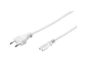 Kabel przyłączeniowy Euro 1,8 m, Biały
