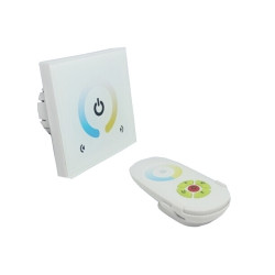 TM072E panel dotykowy sterowania temperatury barwowej taśm LED z pilotem