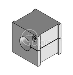 Moduł uszczelniający KT mały, KT 9, z otworem 1x9-10 mm, 41209