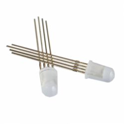 5mm LED RGB matowa - wspólna katoda