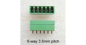 6-way straight PCB header (MCV 1.5/6-G-3.5) - Phoenix Contact