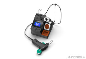 Cyfrowa stacja lutownicza CDA z rączką z podajnikiem lutowia JBC AP250