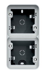 Puszka elektroinstalacyjna, seria: WNA, l. ścieżek: 2, materiał: PP, 147 x 56 x 76mm