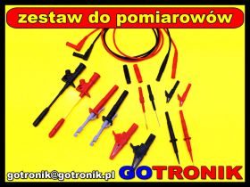 Zestaw końcówek pomiarowych - 16 elementów