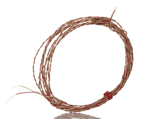 Termopara K średnica 1/0.2mm długość 2m Wtyk miniaturowy RS PRO