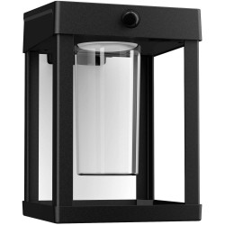 Philips 8720169263918 Camill Solar Wall Light with Motion Detector Black