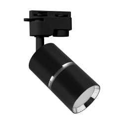 Oprawa do zamontowania na szynoprzewodzie DIOR TRA GU10 BLACK/CHROME 04256