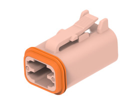 Złącze samochodowe 4-pinowe TE Connectivity 2-rzędowe Żeński 13A DT06-4S Kabel Kabel wTYK 4-DROŻNY