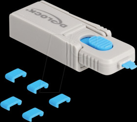 20926 USB-C port lock set (1x key, 5x locks)