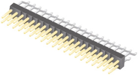 Złącze szpilkowe 40-pinowe TSM raster: 2.54 mm Kąt prosty 2-rzędowe Samtec Powierzchnia 475 V Bez osłony