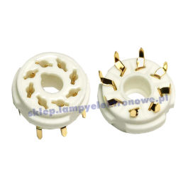 Podstawka lampowa oktal do druku PWG - Gold