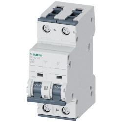 Siemens 5SY42107 Circuit Breaker 10A 230/400V 1-pole for Auxiliary Circuits