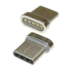 Wtyk USB-C do kabla magnetyczn. k.40607 TYP-C końcówka