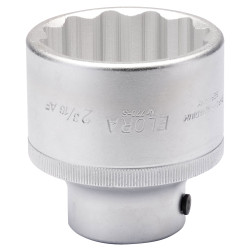 Elora 00658 2.3/16&quot; 3/4&quot; Square Drive Bi-hexagon Socket