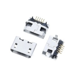 Gniazdo micro usb montażowe PCB SMD mod7
