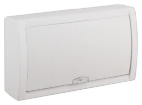 Rozdzielnica modułowa 1x18 podtynkowa IP40 drzwi białe 90911418